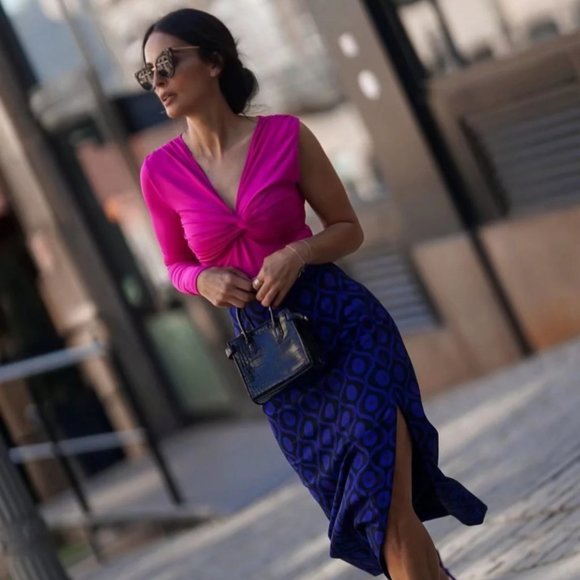 🆕 ZARA KNOTTED BODYSUIT VERY STRETCHY - Picture 5 of 11